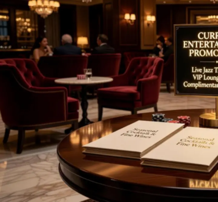Promotionele avond met poker, diners en cocktails bij Golden Table Lounge
