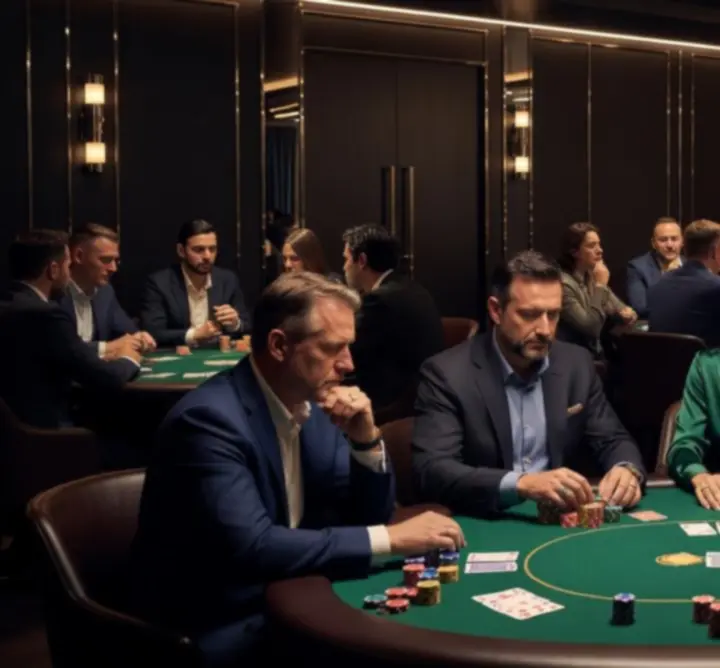 Sfeervolle poker- en entertainmentavond bij Golden Table Lounge